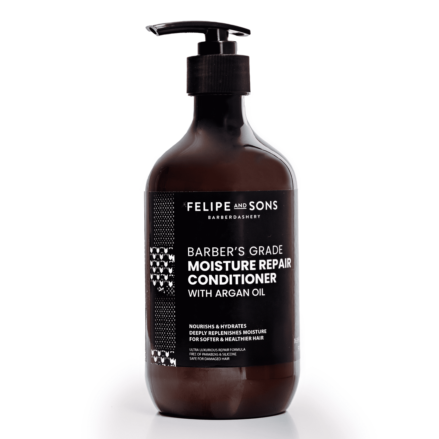 Felipe and Sons Barber’s Grade Moisture Repair Conditioner with Argan Oil 500mL