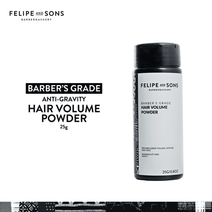 Felipe and Sons Barber's Grade Thickening and Anti-Gravity Volume Powder 25g