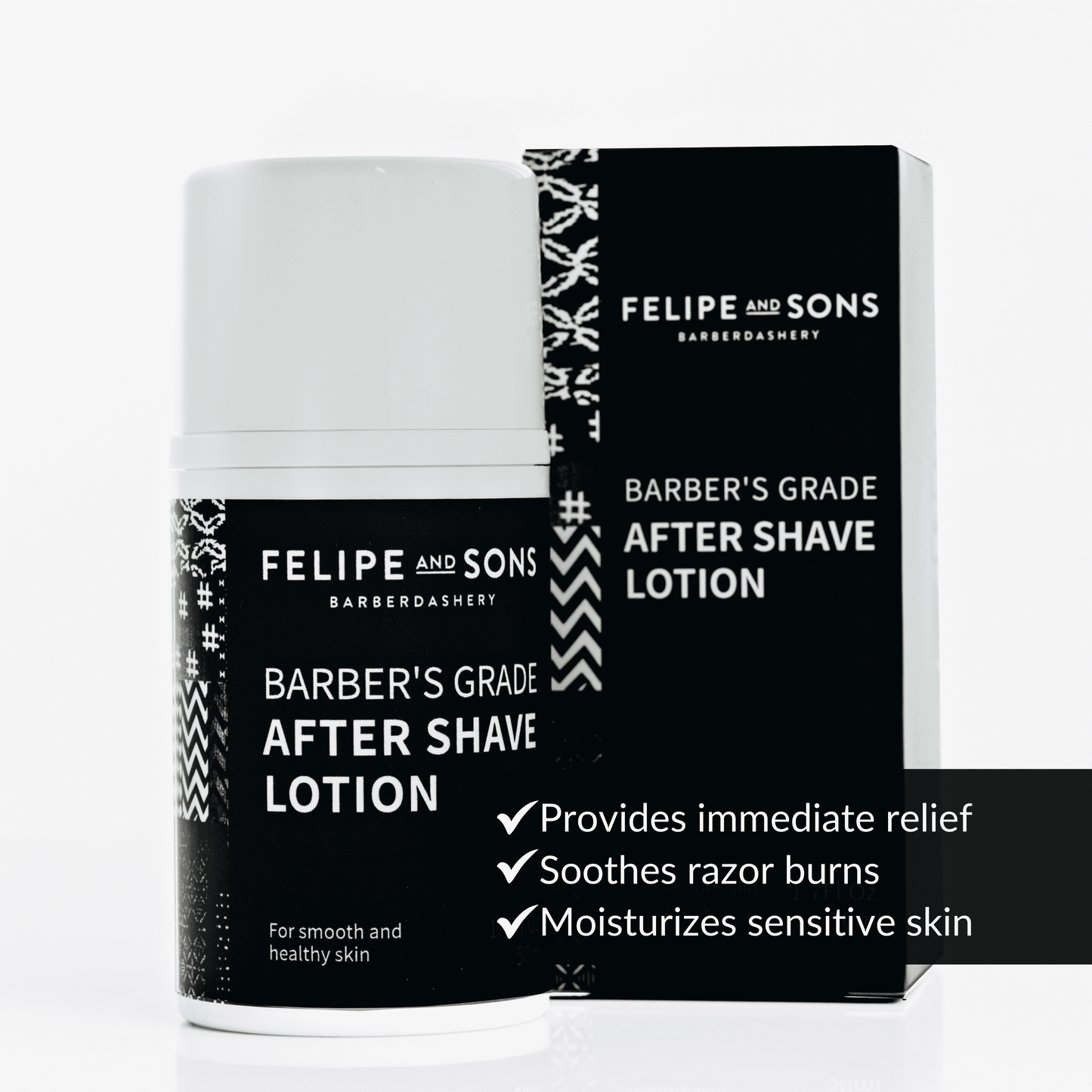 Felipe and Sons Barber’s Grade Aftershave Lotion 50mL