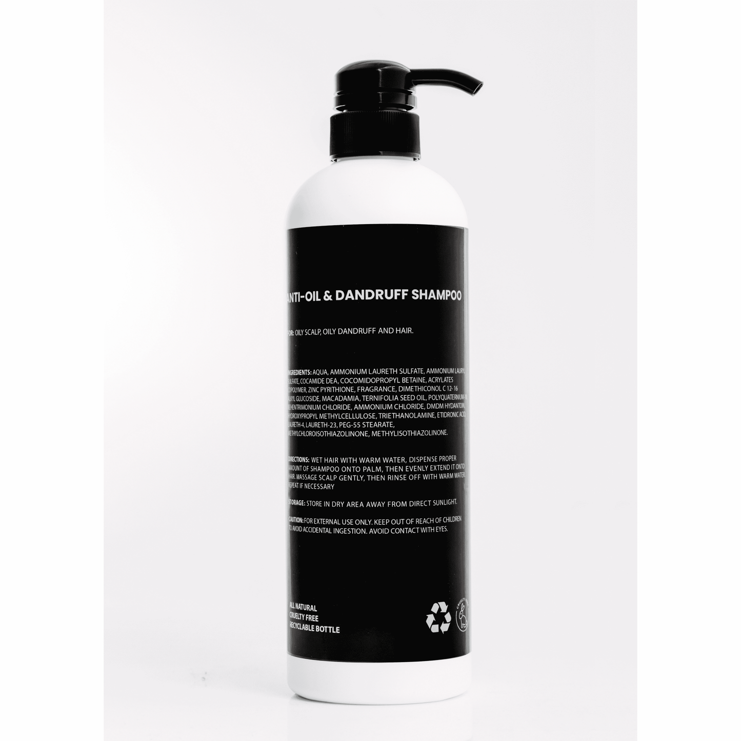 Felipe and Sons Barber’s Grade Anti-Oil and Anti-Dandruff Shampoo 730g