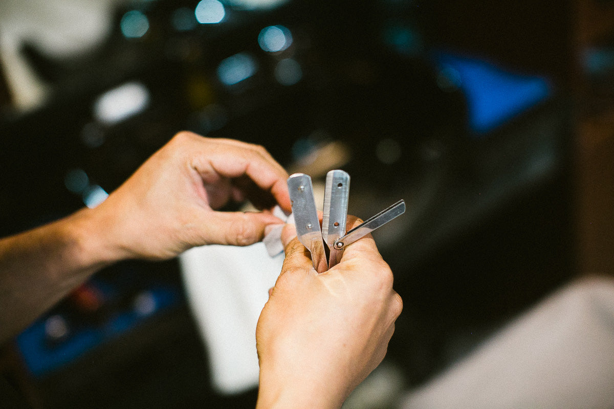 Old-Fashioned Shave