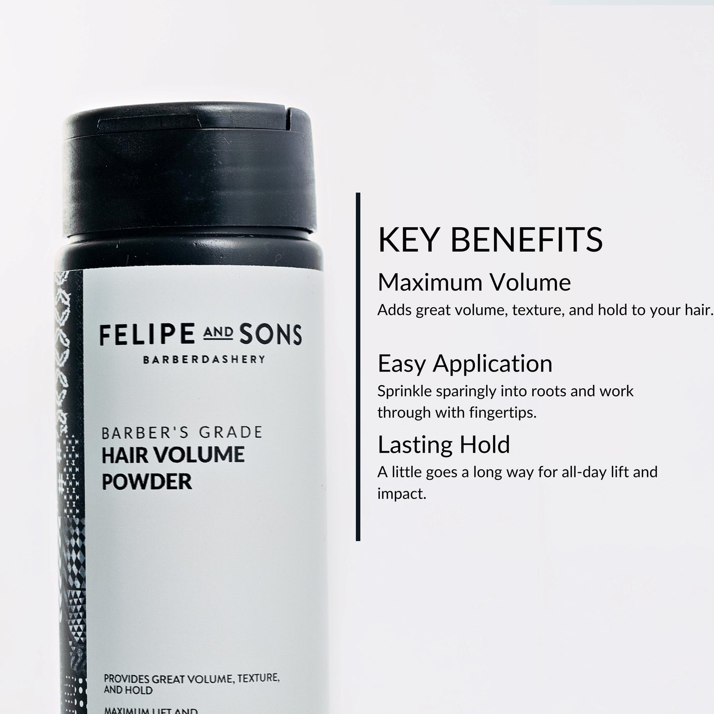 Felipe and Sons Barber's Grade Hair Volume Powder